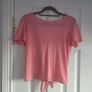 Pink open back top size 10 Image 3