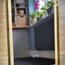 LED Bathroom Mirror Gold Frame Image 3
