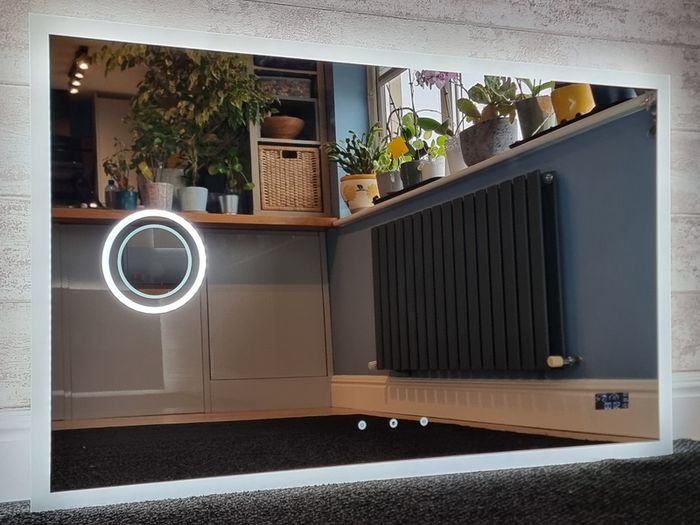 LED Bathroom Mirror Bluetooth Speakers