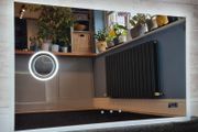 LED Bathroom Mirror Bluetooth Weather Station