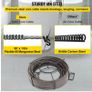 BRAND NEW Household Drain Pipe Dredger Brush Extension Spring 15M(9.5mm) Image 2