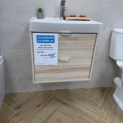 600mm Wall Hung Vanity