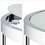 2 x Side Table Aluminium Design Image 4