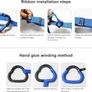 NEW SALE | Gymnastic Rings Set Childrens Home Fitness Training Equipment Image 4