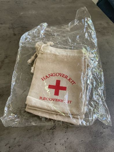 Wedding Hangover Kit Bags x5