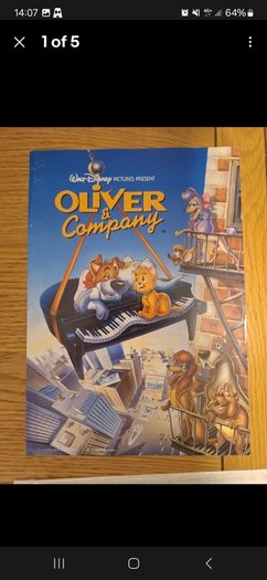 WALT DISNEYS Oliver and Company