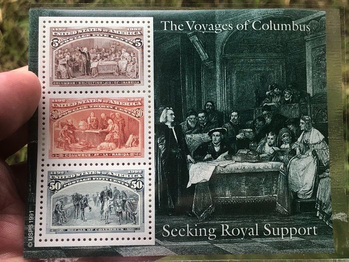 American 1992 Columbus Stamps  500yrs anniversary Columbus