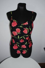 George black floral swimsuit size UK20 EU48 Postage included