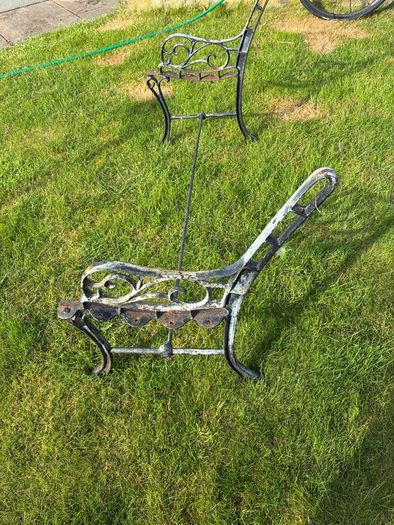 Garden Bench Iron Frame