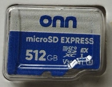512GB microSDXC Express Card