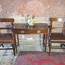 A mahogany Georgian Writing Table. Image 5