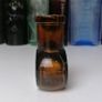 78 - Vintage 2oz Bovril Dark Brown Glass Embossed Letters Jar Image 2