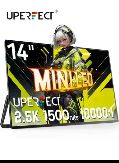 UPERFECT 14 Mini LED Portable Monitor 2K | 1500 nits