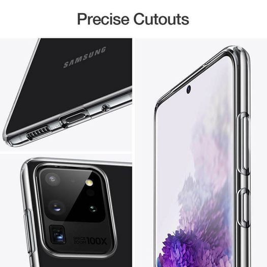 For Samsung Galaxy S20 Ultra Case Cover Crystal Clear Gel TPU Soft Silicone Thin New - FHT18SMK4