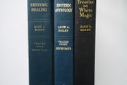 3 rare Esoteric Alice A. Bailey books