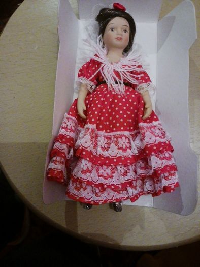 Porcelain collectors doll