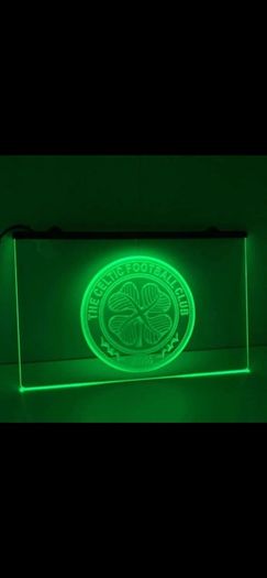 Celtic neon wall light