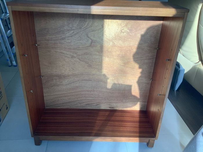 Vintage 1950's Teak Bookcase