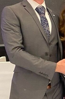 Lambretta Grey Three Piece Suit 38R / I 38R / 32R