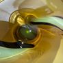 Large Czech Sommerso Art Glass Sculptural Bowl. c.1960s Image 2