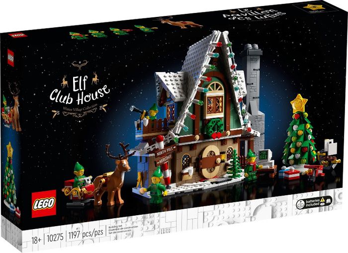 Lego 10275 Christmas village  Elf Club House