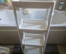 Plastic storage unit
