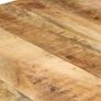 Dining Table 180x90x76 cm Rough Mango Wood Image 6