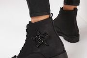 Dark Star Rebel Boots size 6 - ideal for festivals