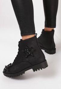 Dark Star Rebel Boots size 6 - ideal for festivals