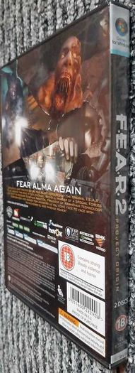 F.E.A.R. 2: Project Origin (PC) Replacement, Display & Collector Copy Only