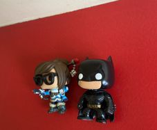 Batman overwatch Funko pops