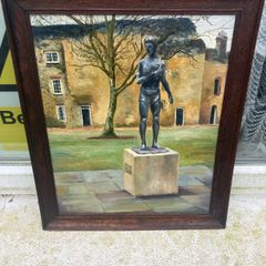 oil painting st Edmund free postage