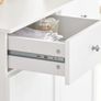Bathroom Cabinet with 2 Drawers and 2 Laundry Baskets Image 2