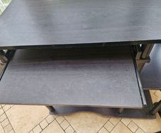 Computer, gaming desk with Pull out keyboard panel