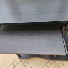 Computer, gaming desk with Pull out keyboard panel
