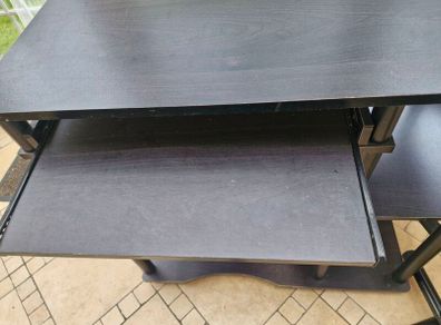 Computer, gaming desk with Pull out keyboard panel