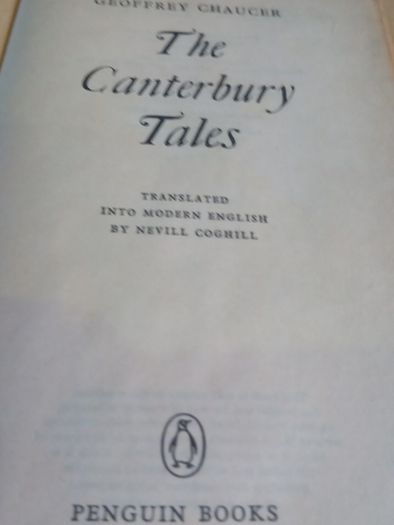 The canterbury Tales