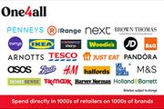 One4all Gift Cards 25% off