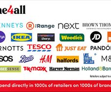 One4all Gift Cards 25% off