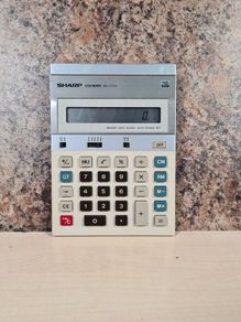 vintage SHARP ELSI MATE EL-1134 electronic desktop calculator