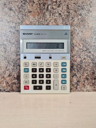 vintage SHARP ELSI MATE EL-1134 electronic desktop calculator