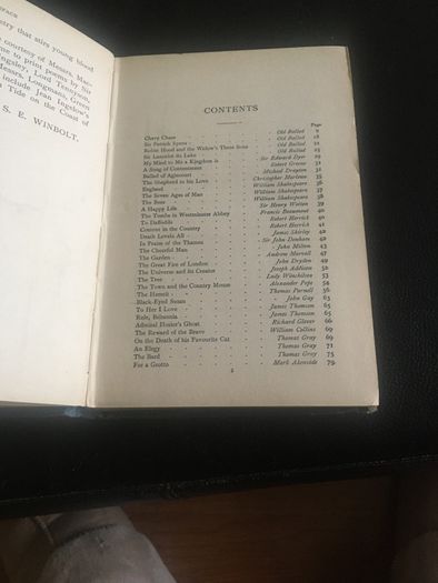 English Poetry for the Young - Compiled and Edited by S.E. Win bolt