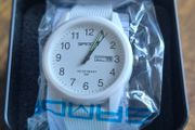 SAMDA white quartz watch - new with box