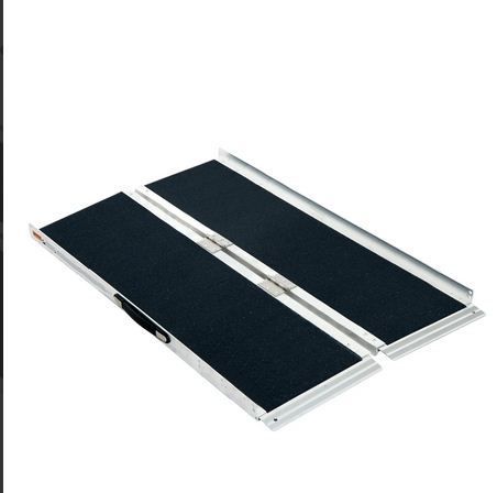 5ft Aluminium Multi-Use Mobility Assistance-Ramp Portable Handle Lock