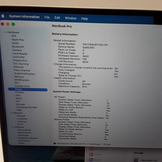 Apple MacBook Pro 14-inch (2021) | Apple M1 Pro Chip | 16GB RAM | 500GB SSD | Silver