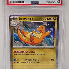 Pokemon TCG 2023 MEW EN-151 #149 Dragonite PSA Mint 9