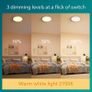 Philips LED SuperSlim SceneSwitch Dimmable Ceiling Light 2700K Image 3