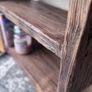 New Barnwood Style Chunky Sofa Side/End Table Image 3