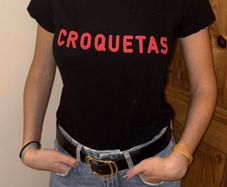 Croquetas Black T-Shirt