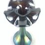 Rare Mid Century Joska Studio design glass vase Image 3